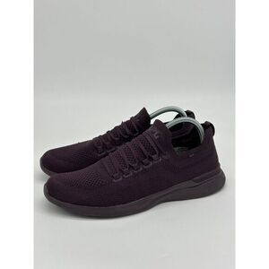 APL Shoes‎ Womens 10.5 Maroon Techloom Breeze Athletic Running Lace Up 0618XC